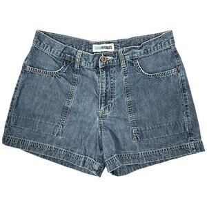 Canyon River Blues Jean Shorts Juniors Sz 9 (30x3.5) Blue Pouch Pockets 90s/Y2K